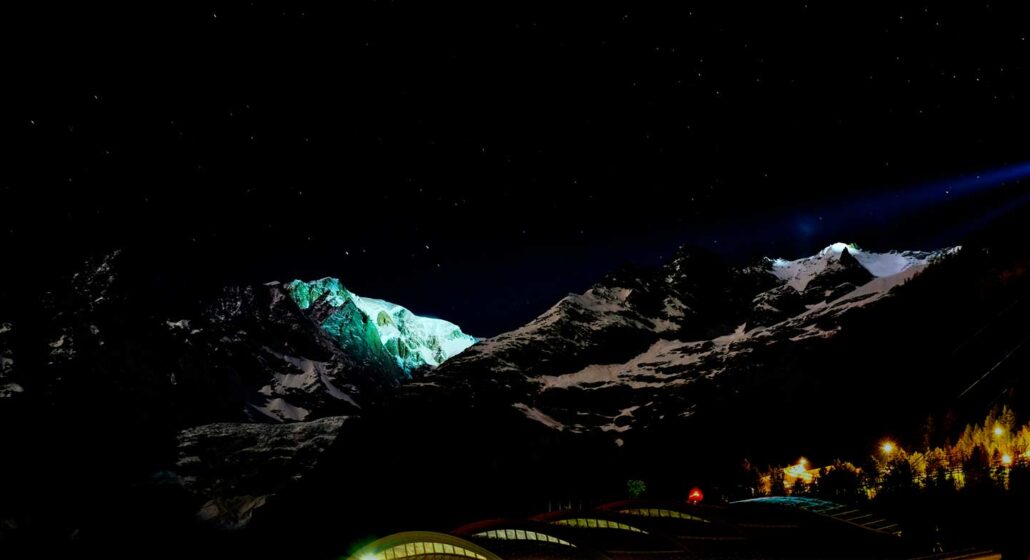 Le Mapping vidéo des Saisies_Les Saisies