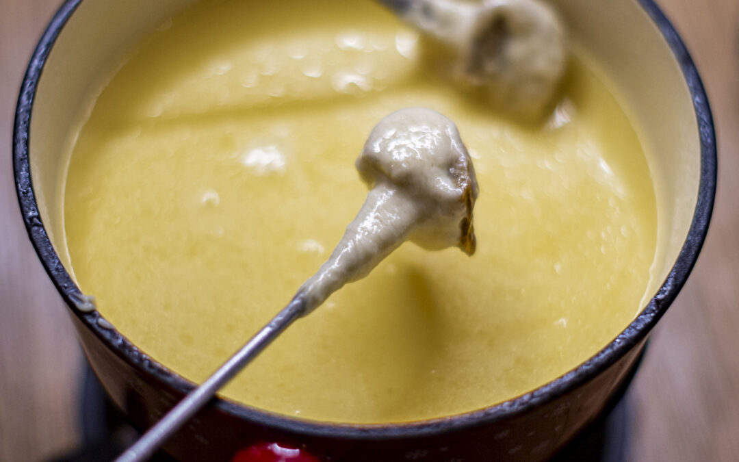 Degustation de fondue au sommet