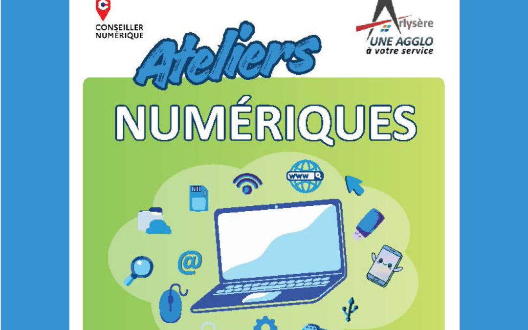 Ateliers numériques | Mai et Juin sur le territoire